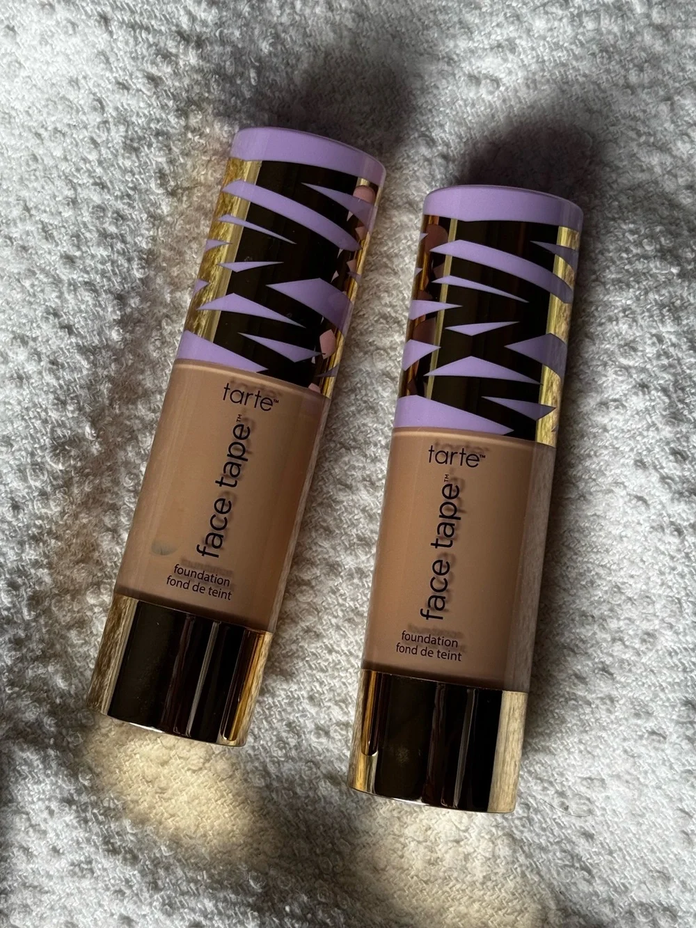 NWOT Tarte face tape foundation set of 2 - 27S light medium sand
